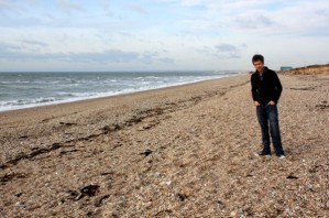 A visit to the beach before leaving Farthings